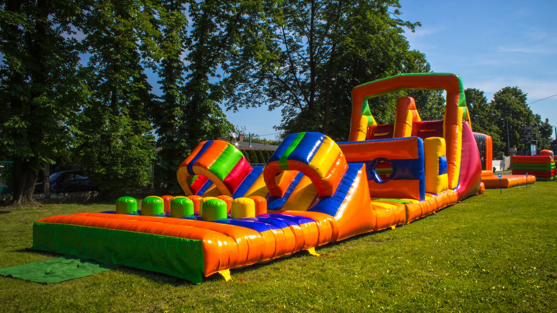 Colorful Bounce House for Kids